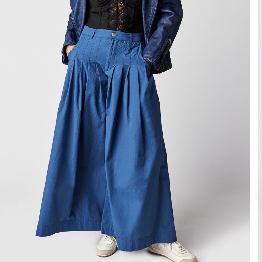 Free People Cassia pleated trousers size XS